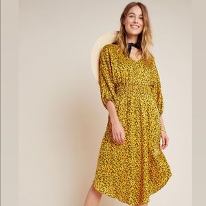 Anthropologie “Marigold Midi Dress” in Large